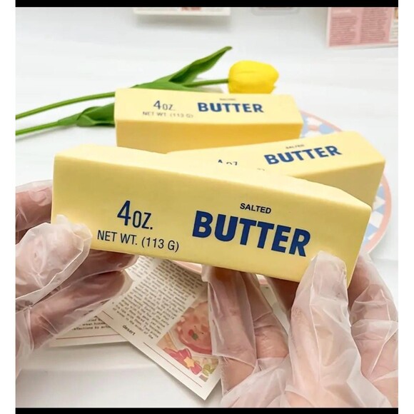 Salted Butter Soft Squishy Squeeze Stress Reliever Fun Toy Practical Super Soft - Picture 3 of 4